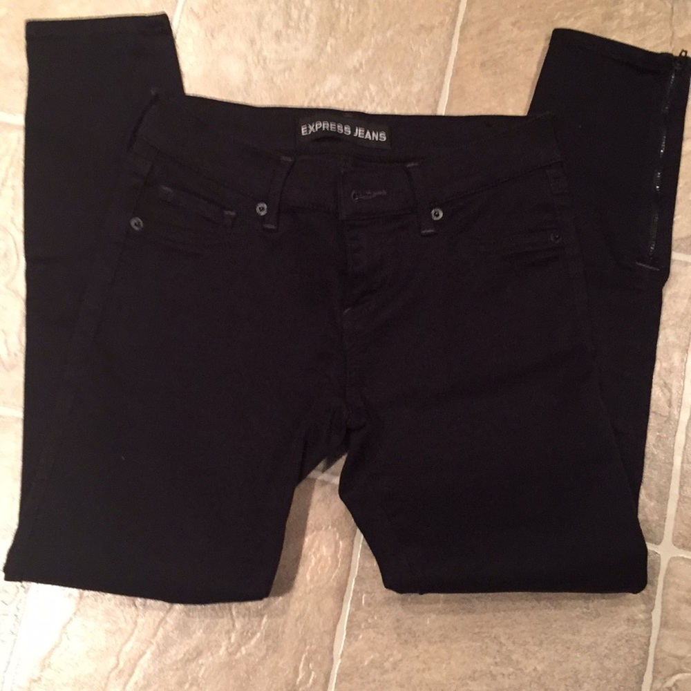 Express Stella Low Rise Ankle Pants